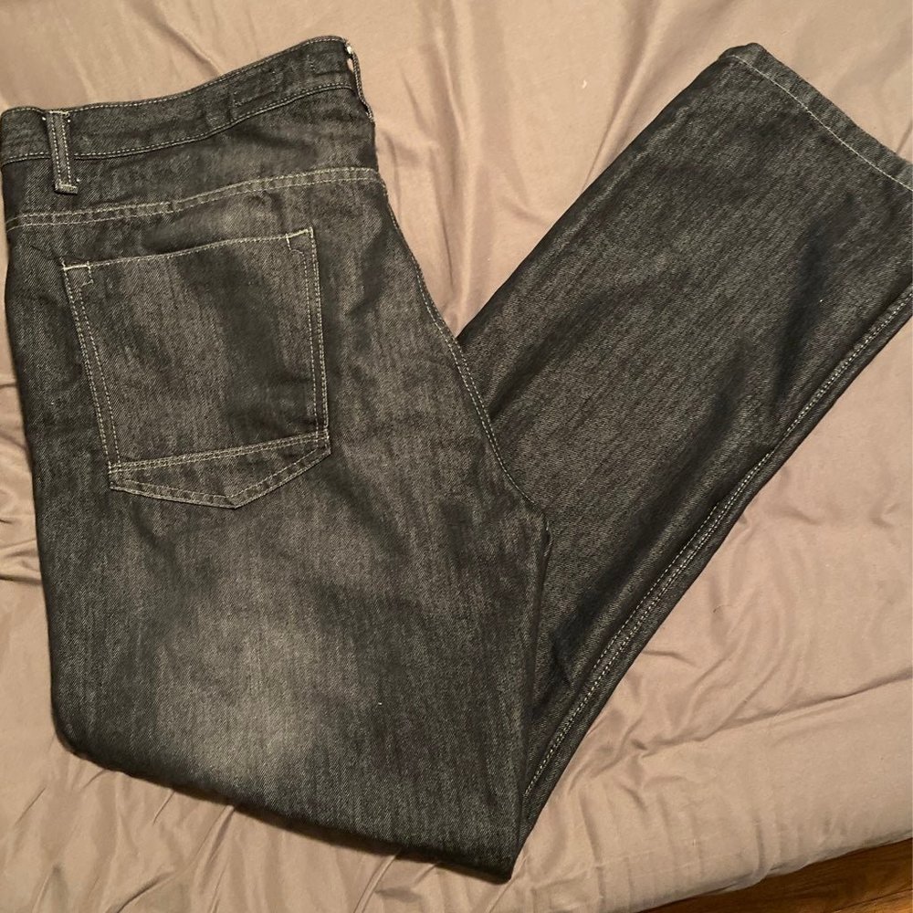 Paper Denim & Cloth Black Straight Jeans